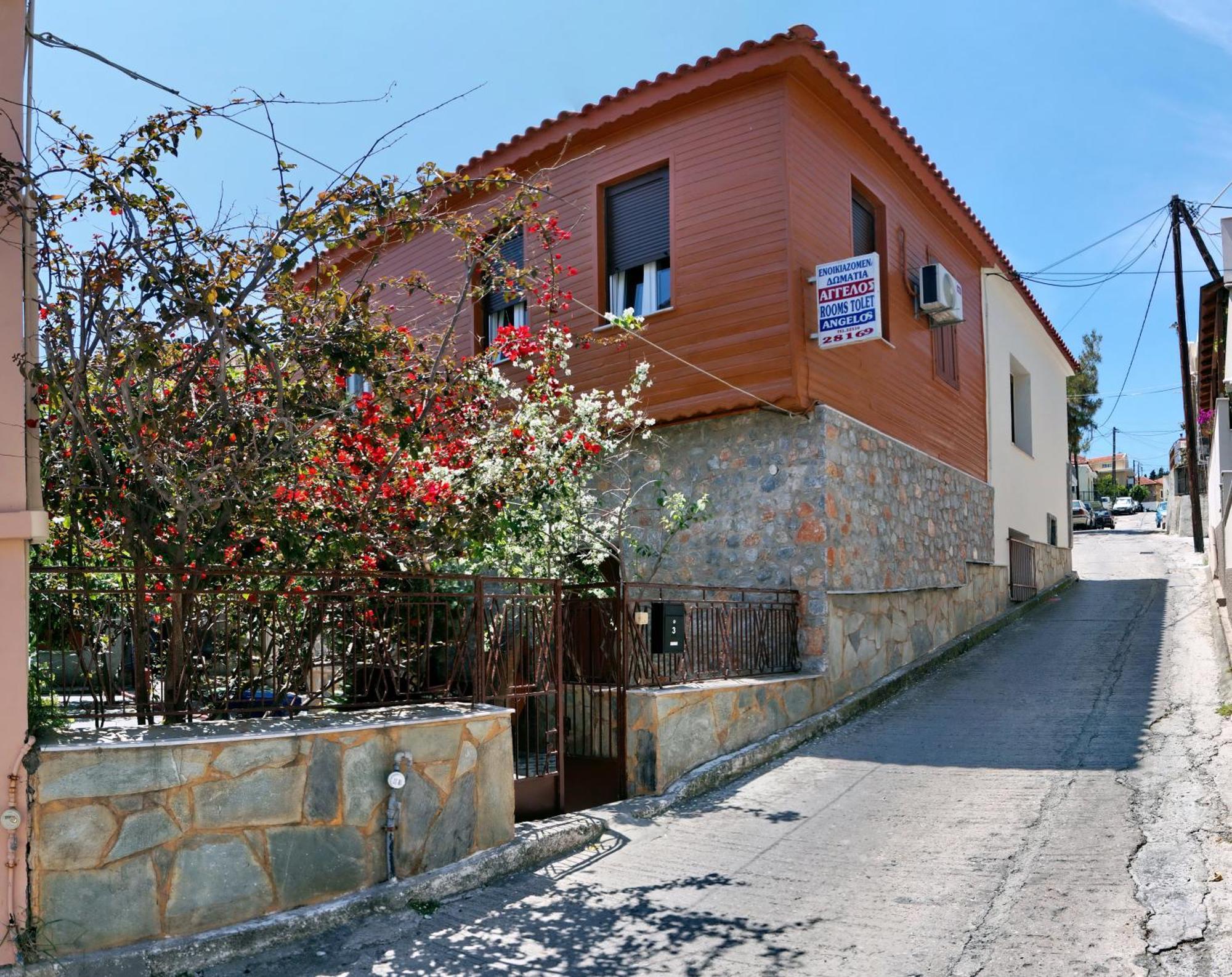 Angelos Rooms Mytilíni Exterior foto